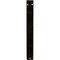 Ekena Millwork Ashford Single, Wrought Iron Bracket, (Single center brace), Antiqued Bras 1 1/2"W  x 7 1/2"D x 10"H BKTM01X07X10SASABS - alternate 2
